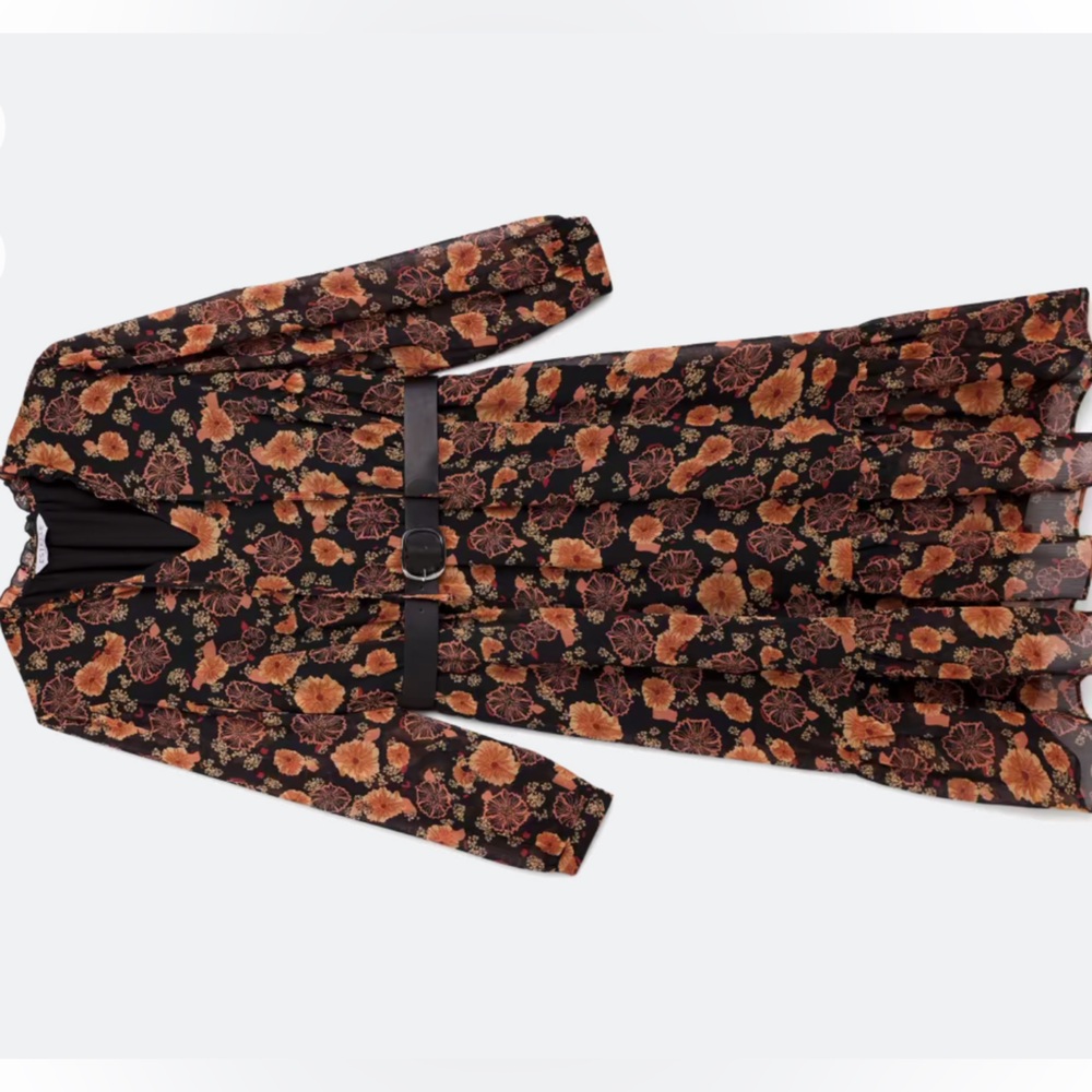Estelle Golden Blooms Dress 18W